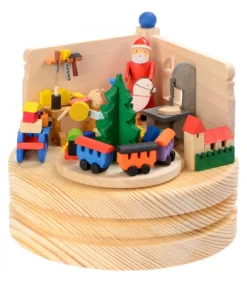 Boite A Musique Bois, Atelier Du Père Noël