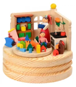 Boite A Musique En Bois, Jeux D'Enfant