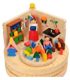 Boite A Musique En Bois, Jeux D'Enfant