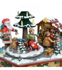 Boite A Musique Noël, Veillee Autour Du Sapin