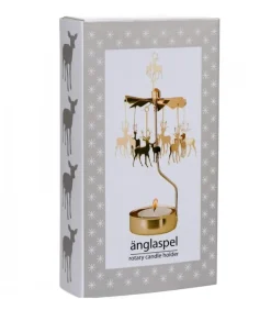 Bougeoir Carrousel Cerf Dore