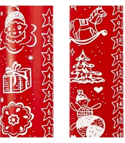 Bougie De L'Avent Graduee Rouge, 24 Jours