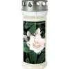 Bougie Funeraire Gardenia, 21,5 Cm