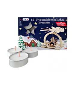 Bougies Chauffe-Plat Pour Photophore Noël