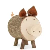 Cochon En Bois, 5,5 Cm