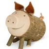 Cochon En Bois Assis, 5,5 Cm