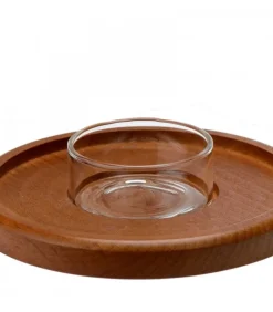 Coupelle En Verre Transparent De Rechange Pour Photophores Et Bougeoirs