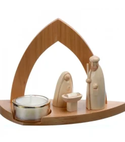 Crèche Design Avec Bougeoir