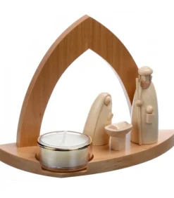 Crèche Design Avec Bougeoir