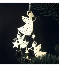 Déco Sapin Design, Anges Avec Etoiles