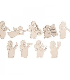 Décorations Pour Sapin 9 Petits Anges En Pendentifs