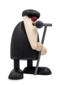 Figurine Jazz, Chanteur Devant Un Micro