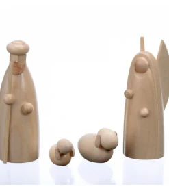 Figurine Pour Crèche De Noël, L'Ange Et Le Berger, 6 Cm