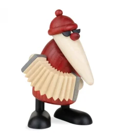 Figurine Père Noël Accordeoniste