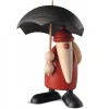 Figurine Père Noël Sous Parapluie