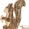Grand Ecureuil En Bois 15 Cm
