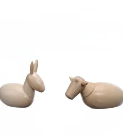 L'Ane Et Le Boeuf, Animaux De La Crèche De Noël, 6 Cm