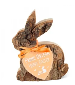 Lapin En Bois Couche, 8,5 Cm