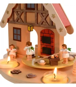 Manège De Noël Enfant Anges Patissiers
