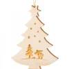 Pendentif Sapin De Noël En Bois, Elan