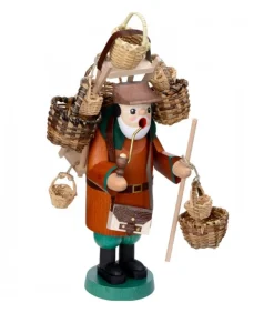 Personnage Brule-Encens Vendeur De Paniers