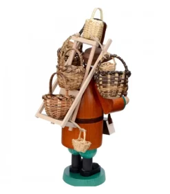 Personnage Brule-Encens Vendeur De Paniers