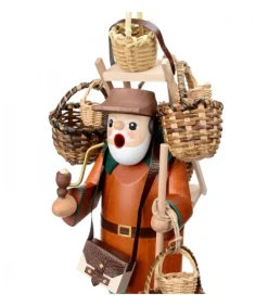 Personnage Brule-Encens Vendeur De Paniers