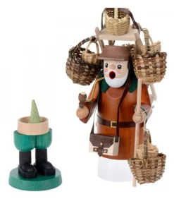 Personnage Brule-Encens Vendeur De Paniers