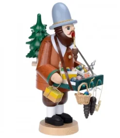 Personnage Brule-Encens Vendeur De Déco De Noël