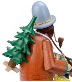 Personnage Brule-Encens Vendeur De Déco De Noël