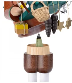 Personnage Brule-Encens Vendeur De Déco De Noël