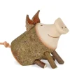 Petit Cochon En Bois Assis, 3 Cm