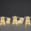 Petits Cochons Lumineux En Acrylique Led 12,5 Cm, Lot De 5