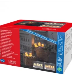 Petits Cochons Roses Lumineux En Acrylique Led 12,5 Cm, Lot De 5