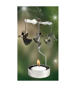 Photophore De Noël Anges Et Trompettes