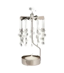 Photophore De Noël Mini-Flocons De Neige