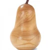 Poire En Bois Poli, 5,5 Cm