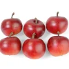 Pommes Décoratives Rouges Fonce, 4 Cm