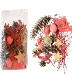 Pot Pourri Melange Pomme De Pin, Fleurs Sechees, Mousse, 100 G