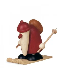 Père Noël Rouge A Ski