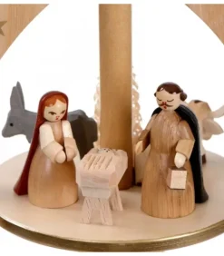 Pyramide Avec Scene De Crèche De Noël Complete