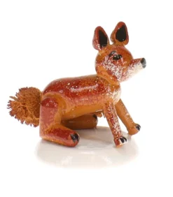 Renard, Village De Noël Miniature