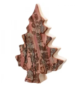 Sapin En Bois Déco En Ecorce 20 Cm