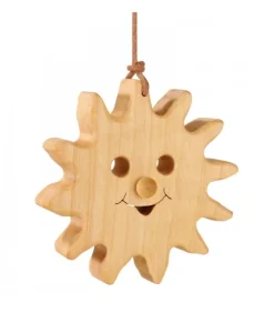 Soleil A Suspendre En Bois De Chene 8 Cm