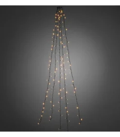Voile Guirlande Pour Sapin De Noël, 200 Diodes Led